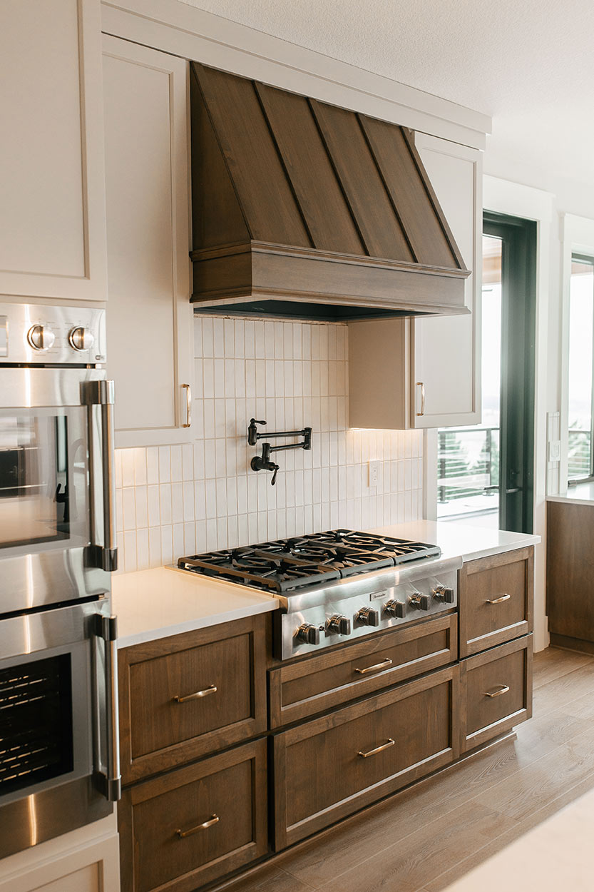 Michelle Hughes Interior Design | Brainard Remodel | custom kitchen interior design